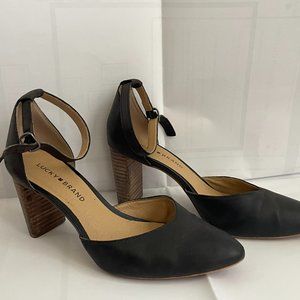 Lucky Brand Mariannah Stacked Heel Pumps